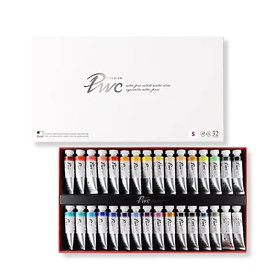 PWC Extra Fine Watercolour Kit - 32 Pieces