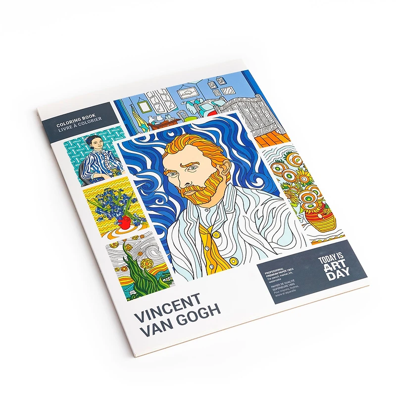 Colouring Book: Vincent Van Gogh - Bilingual Ed.
