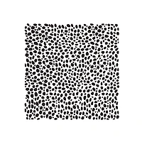 Mixed Media Stencil - Spotted, 6 x 6 in.
