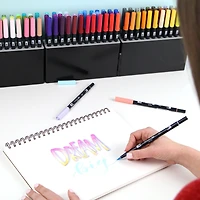 Dual Brush Pens - 108 Pieces