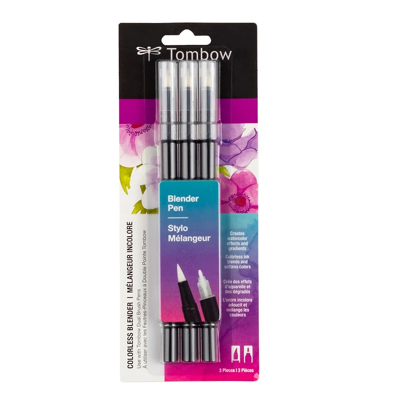 Colourless Blender Pens - 3 Pieces