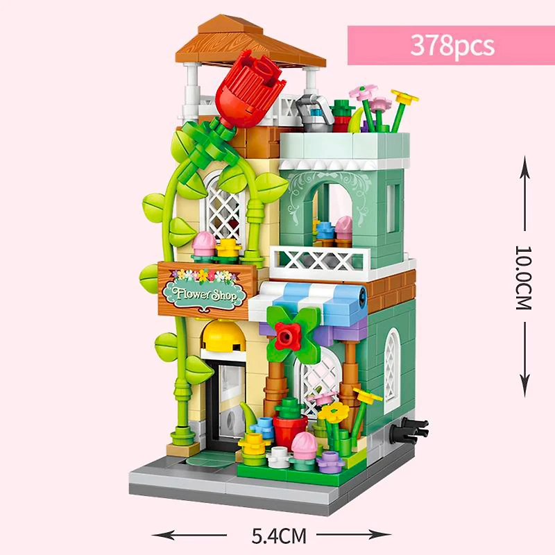 Blocs LOZ - Le fleuriste