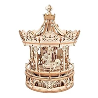 DIY Wooden Music Box - Romantic Carousel