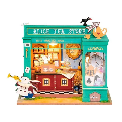 Mini maison DIY - Le magasin de thé d'Alice