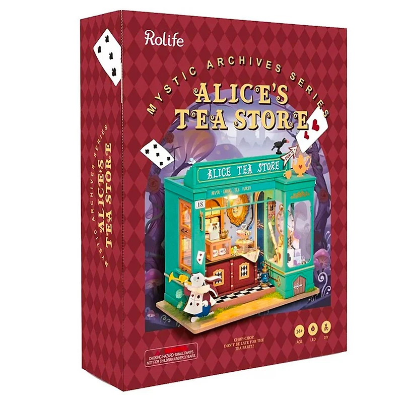 Mini maison DIY - Le magasin de thé d'Alice