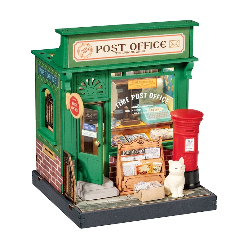 Mini maison DIY - Bureau de poste du siècle