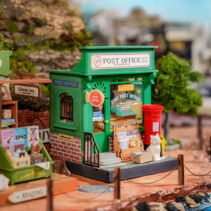 Mini maison DIY - Bureau de poste du siècle