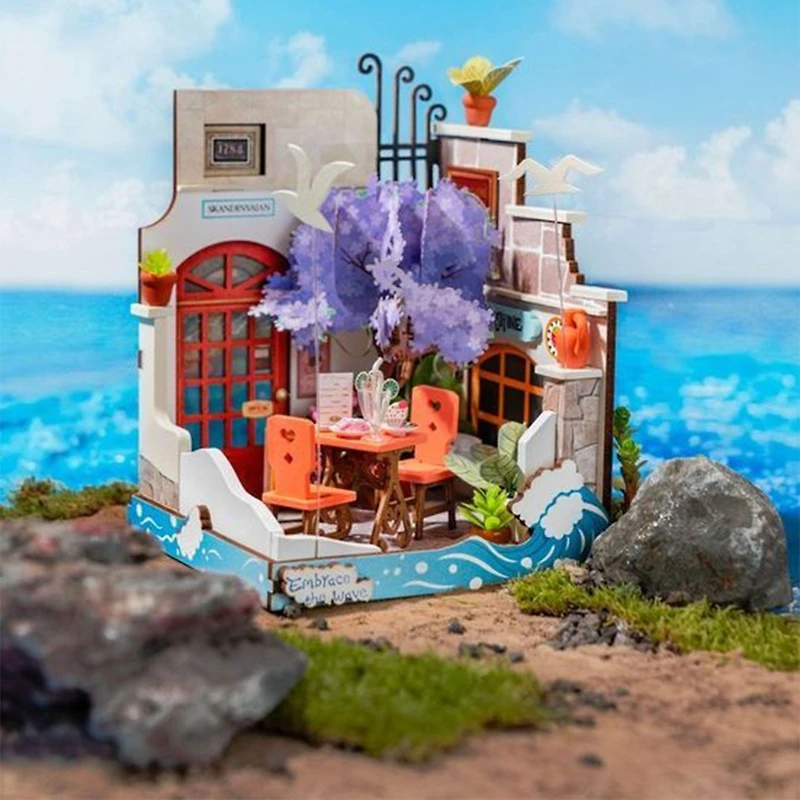 DIY Mini House - Sea Holiday Restaurant