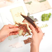 DIY Mini Book Nook - Falling Sakura
