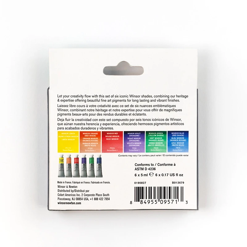 Professional Watercolour Kit - Winsor, 6 Pieces