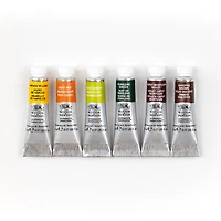 Professional Watercolour Kit - Rich Earth, 6 Pieces