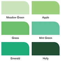 6-Piece Double-Tip Promarker Marker Set - Green Tones
