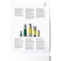 Oil and acrylic painting pad 230 g, canvas paper 9 x 12, 10 sheets