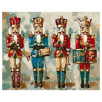 Paint by Numbers - "Festive Nutcracker Brigade"