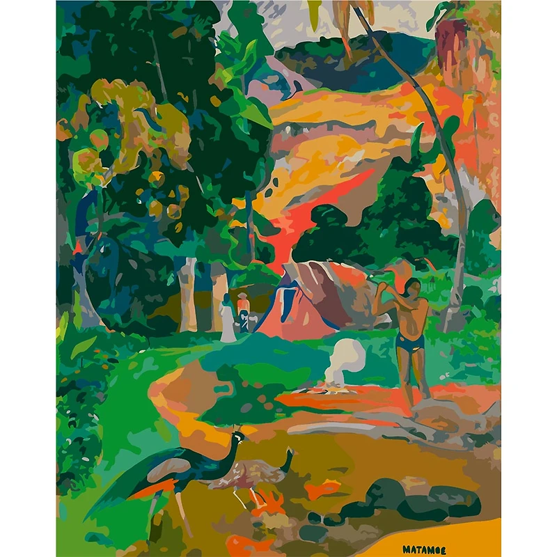 Paint by Numbers - Matamoe