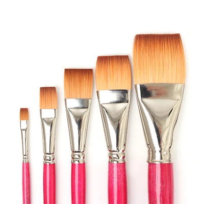 Paintbrush - Flat, Synthetic