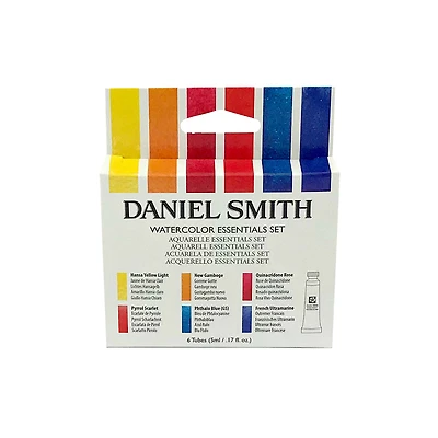 Watercolour Essentials Kit - 6 Pieces