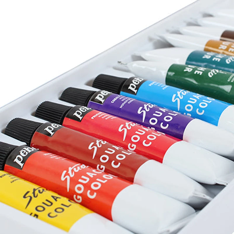Studio Gouache Kit - 12 Pieces