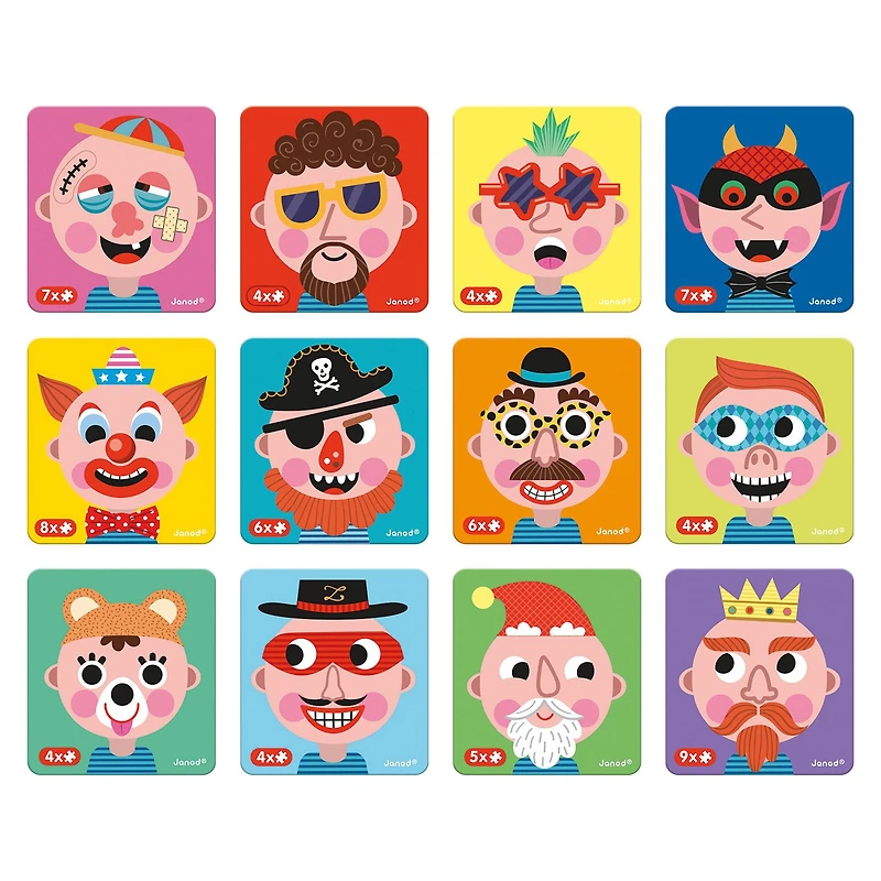 Magnéti'book: Crazy Faces