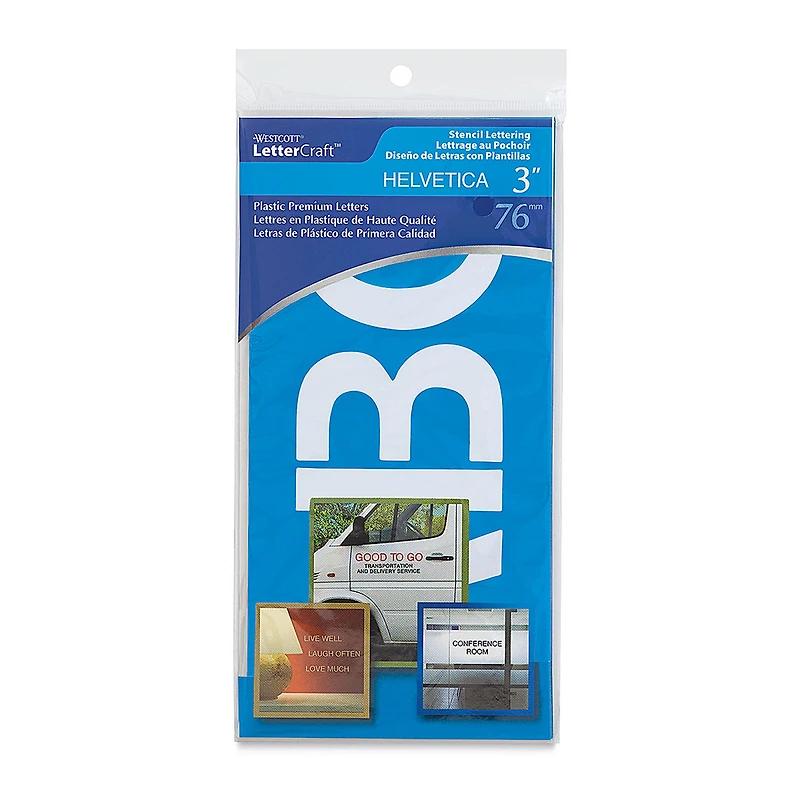 Stencil Lettering - Helvetica