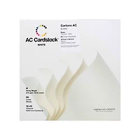 Set of 12x12 in cardstock sheets