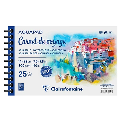 Carnet de voyage Aquapad