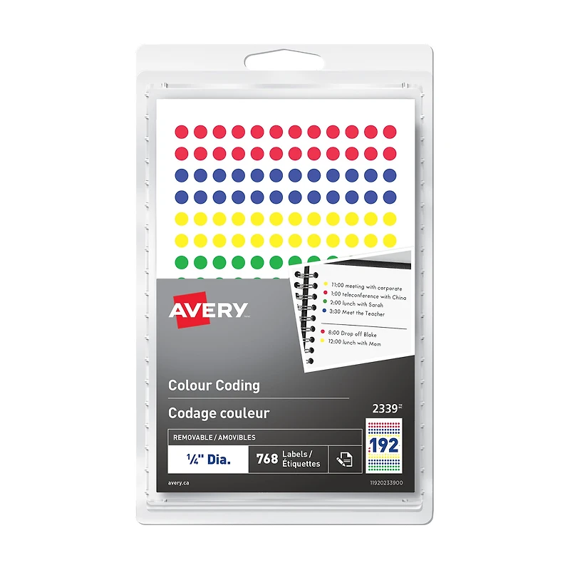 Pack Colour Coding Labels