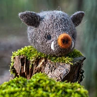 Needle Felting Kit - Boar