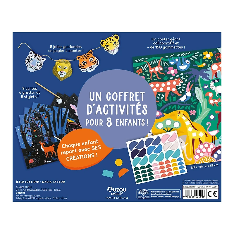 Mon coffret d'anniversaire : Je fête mes 5 ans ! - French Ed.