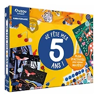 Mon coffret d'anniversaire : Je fête mes 6 ans ! - French Ed.