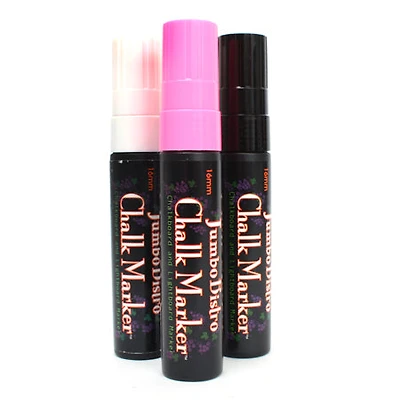 Jumbo chalk markers