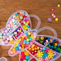 400-Pack Assorted Phosphorescent Beads