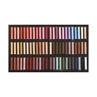 72-Piece Wooden Box Pastel Set - Portrait