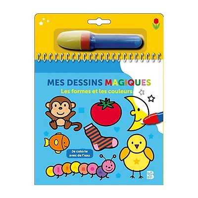 Mes dessins magiques : Les formes et les couleurs - French Ed.