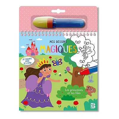 Mes dessins magiques : Les princesses et les fées - French Ed.