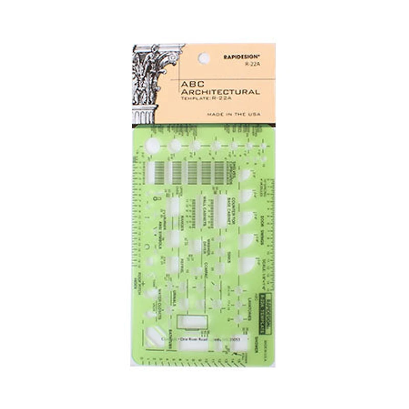 Gabarit RapiDesign - ABC Construction, 1/8 po R22A