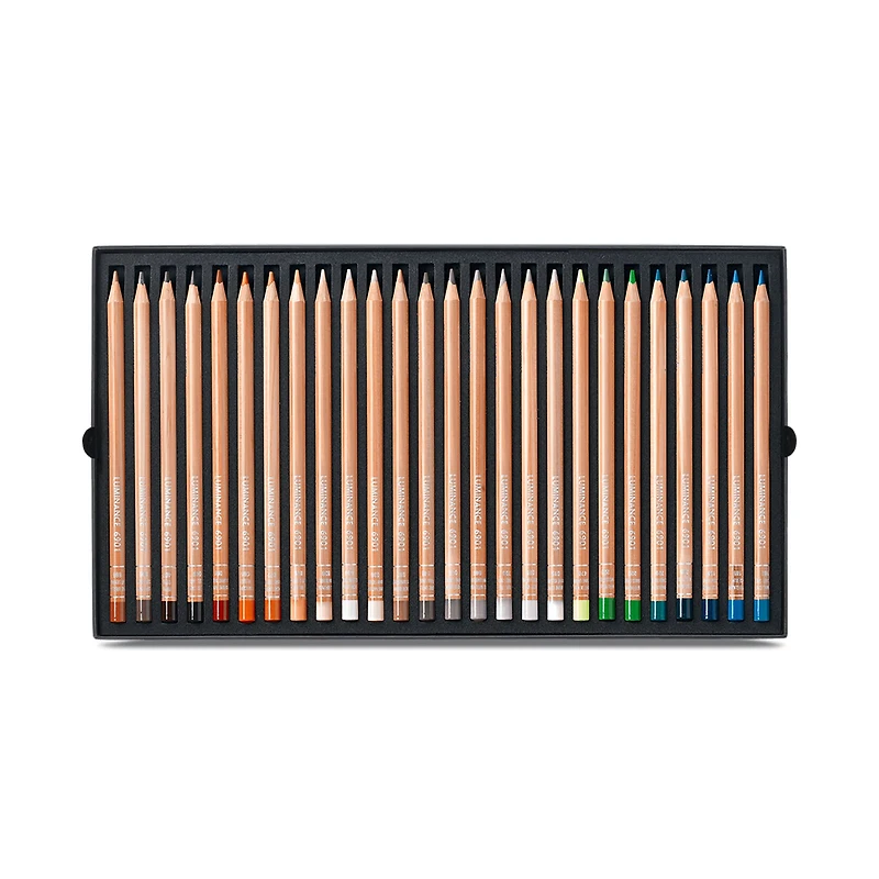Ensemble de 76 crayons de couleur Luminance 6901