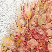 Artists' Colouring Book: Still Life Bouquets