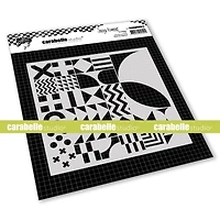 A6 Stencil - Back to Square