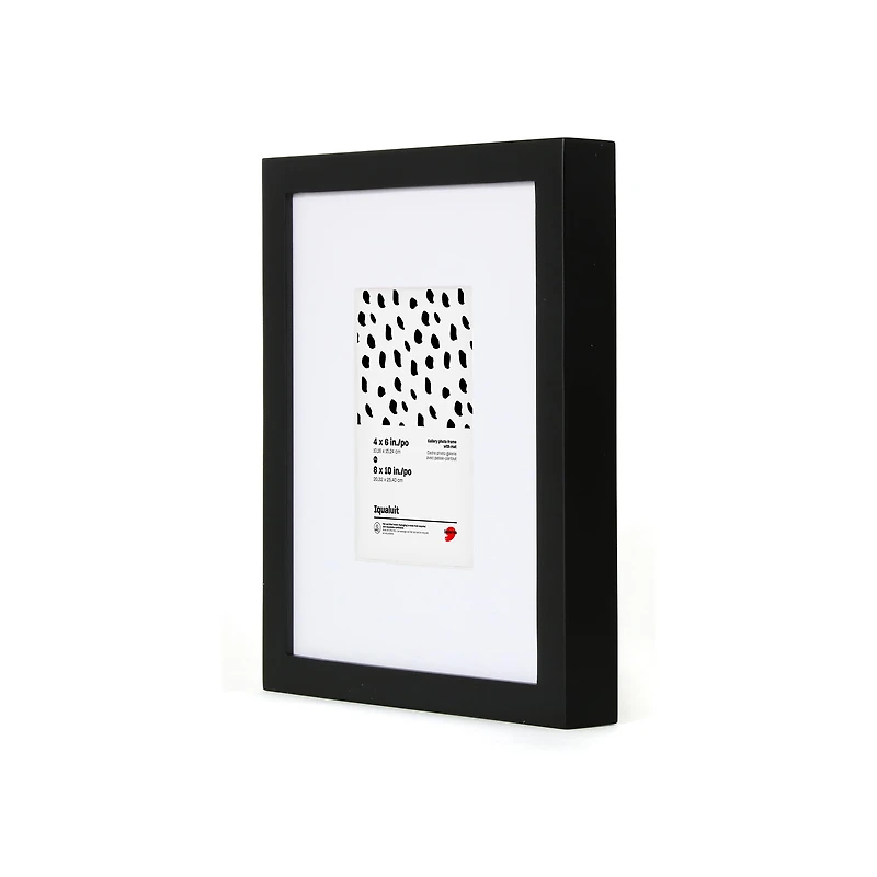 Iqualuit Gallery Photo Frame - Black