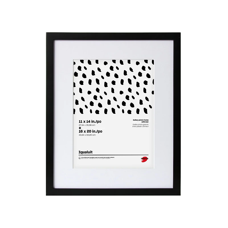 Iqualuit Gallery Photo Frame - Black
