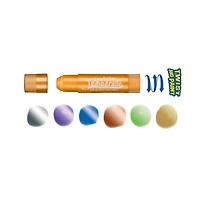 6-Pack Temperello Poster Paint Sticks - Metallic