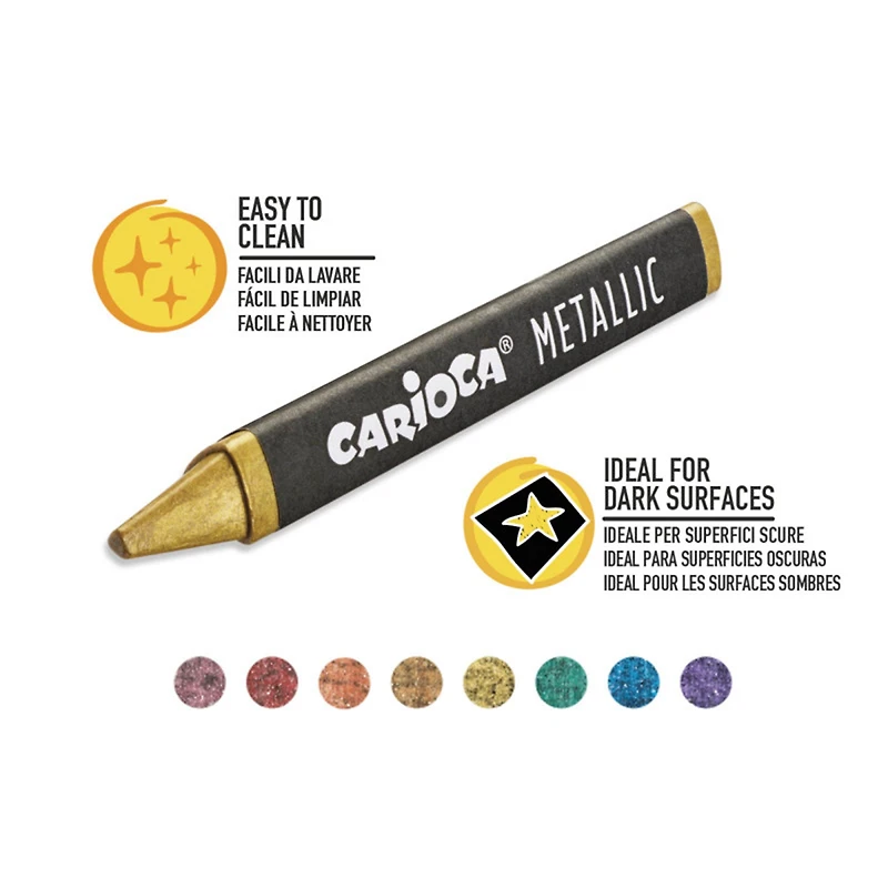 8-Pack Wax Crayons