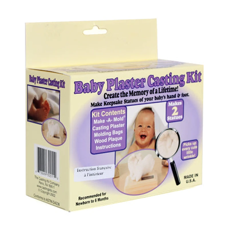 Ensemble de plâtre pour bébé