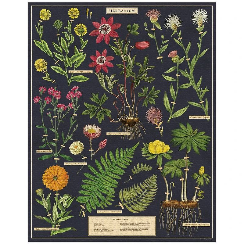 1,000-Piece Puzzle - "Herbarium"