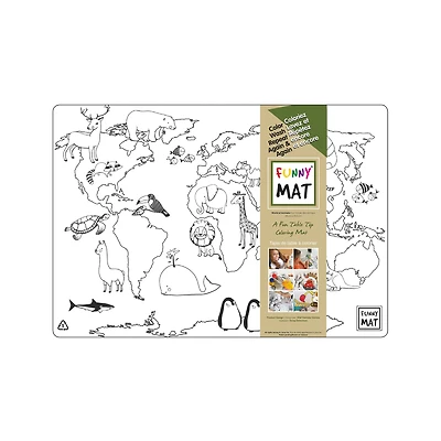 Funny Mat Colouring Placemat