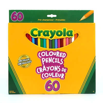 60-Pack Coloured Pencils