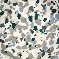 Éclats de couleur Terrazzo - sarcelle