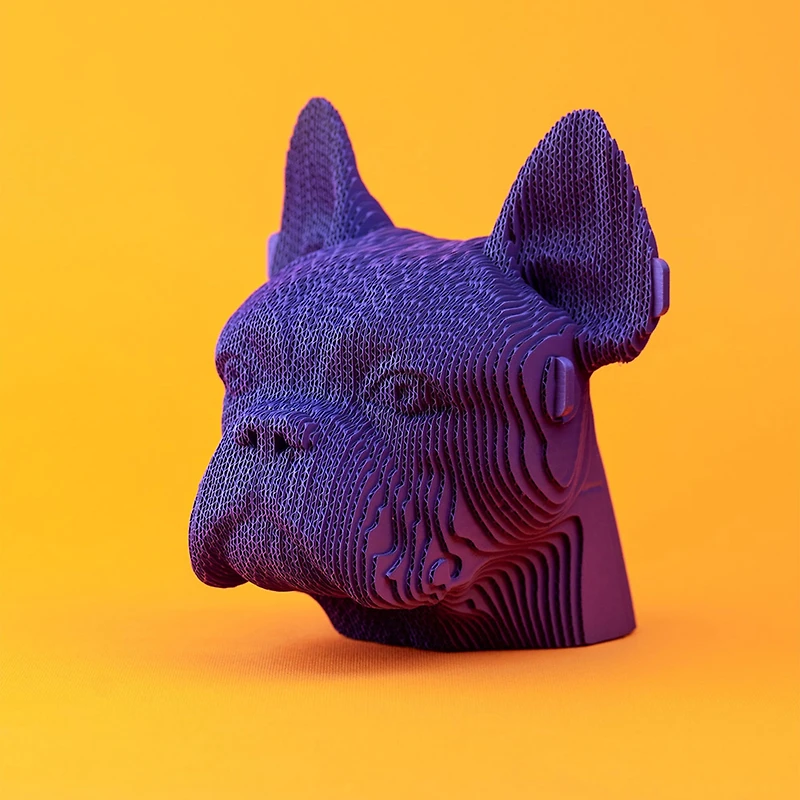 3D Carboard Puzzle - Bulldog
