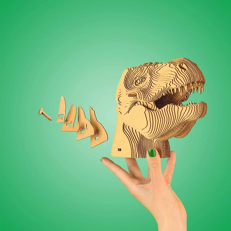 3D Carboard Puzzle - T-Rex